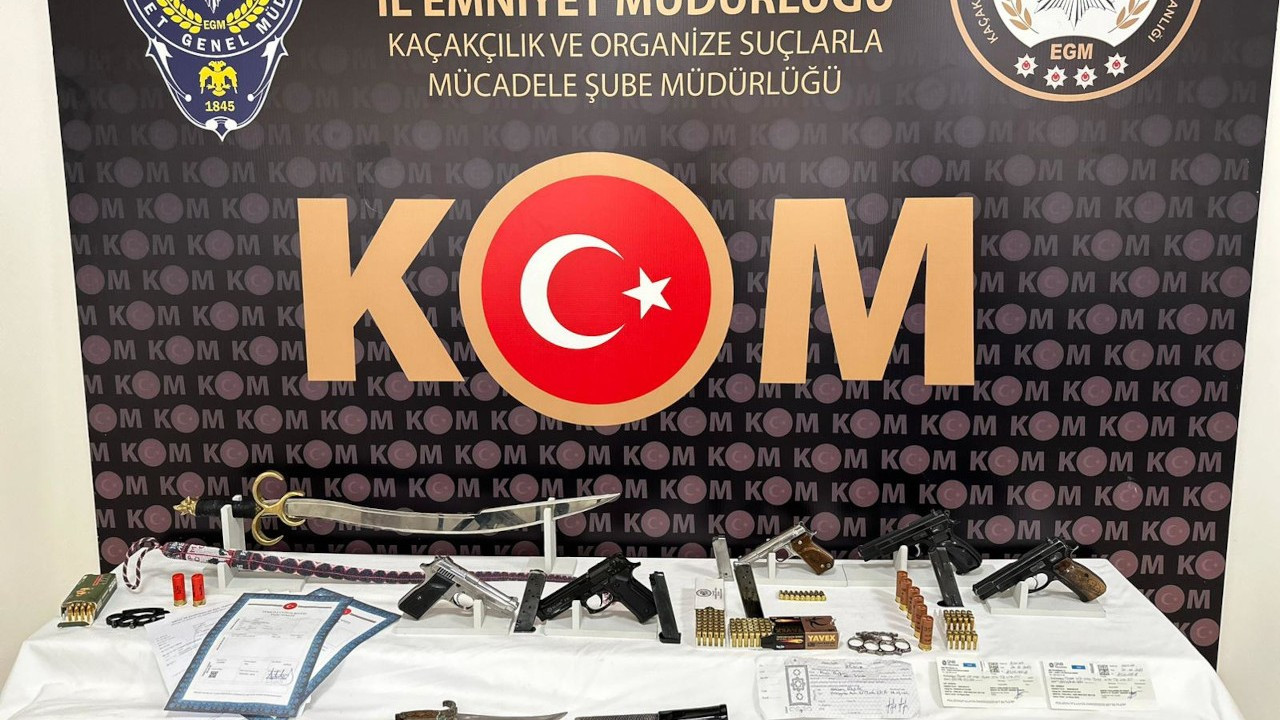 Antalya'da kaçakçılık ve organize suç operasyonları: 13 tutuklama
