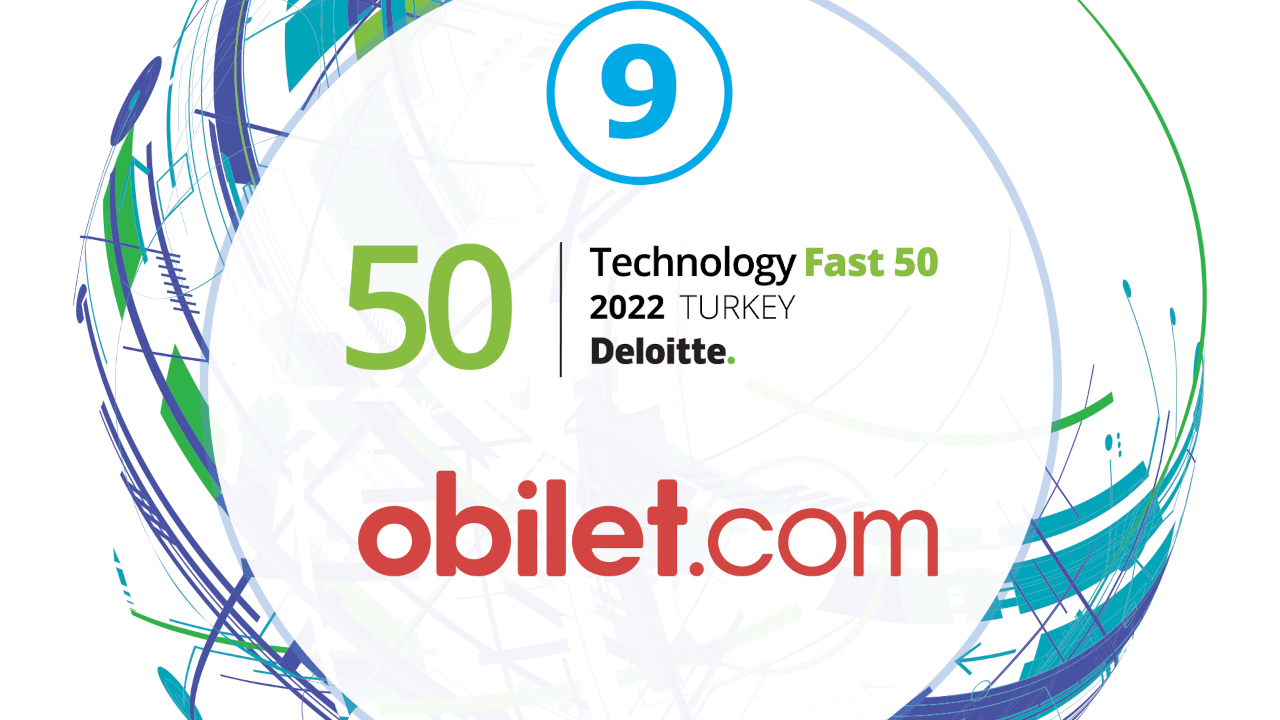 Obilet.com, Türkiye’nin en hızlı büyüyen 9. teknoloji şirketi oldu