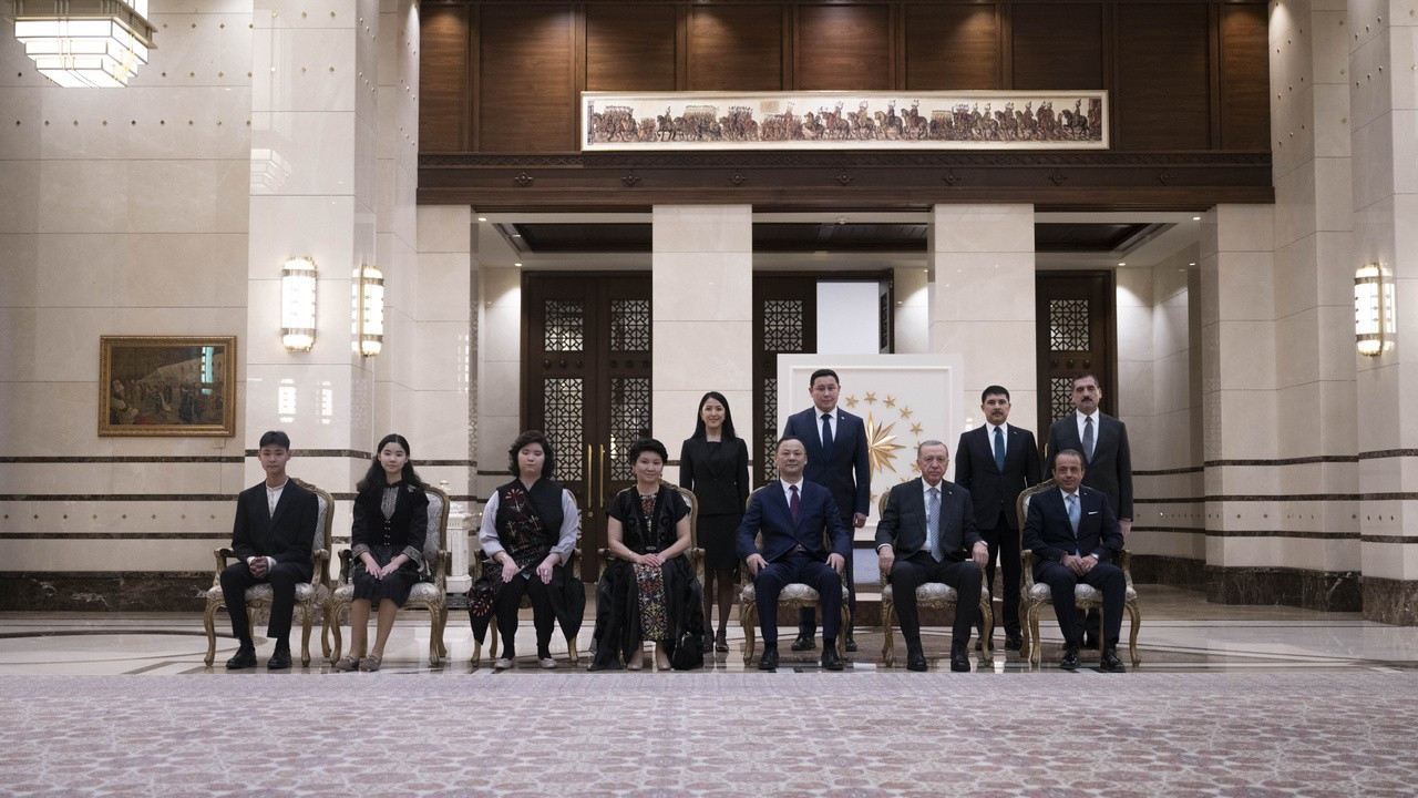 Cumhurbaşkanı Erdoğan, Kırgızistan Büyükelçisi Kazakbaev'i kabul etti
