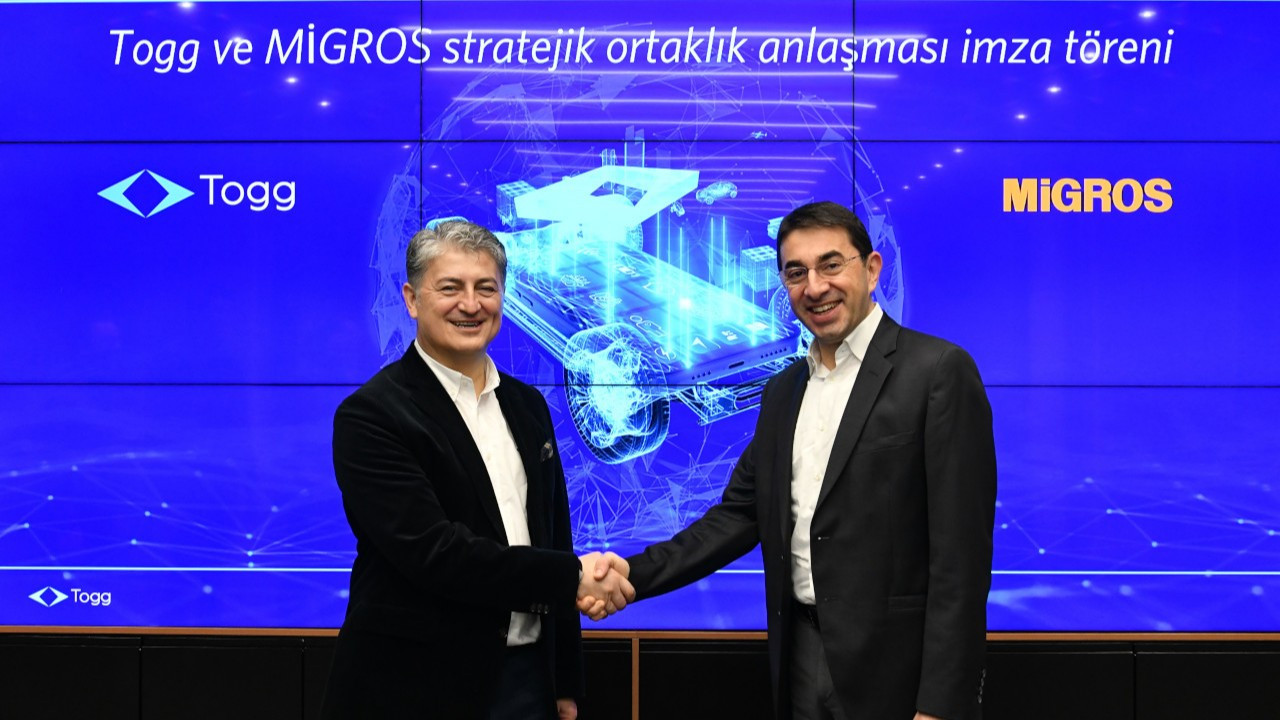 Togg ve Migros’tan 'akıllı alışveriş' iş birliği