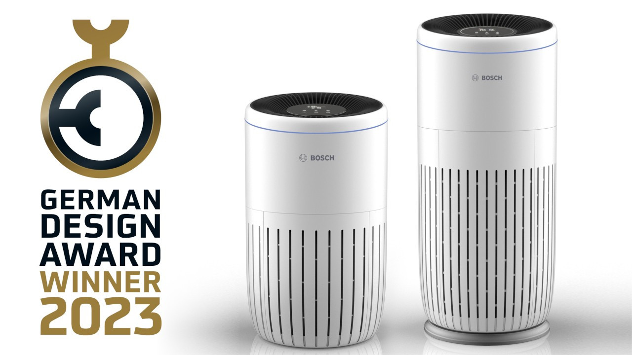 Bosch'un hava temizleme cihazlarına Mükemmel Tasarım ödülü