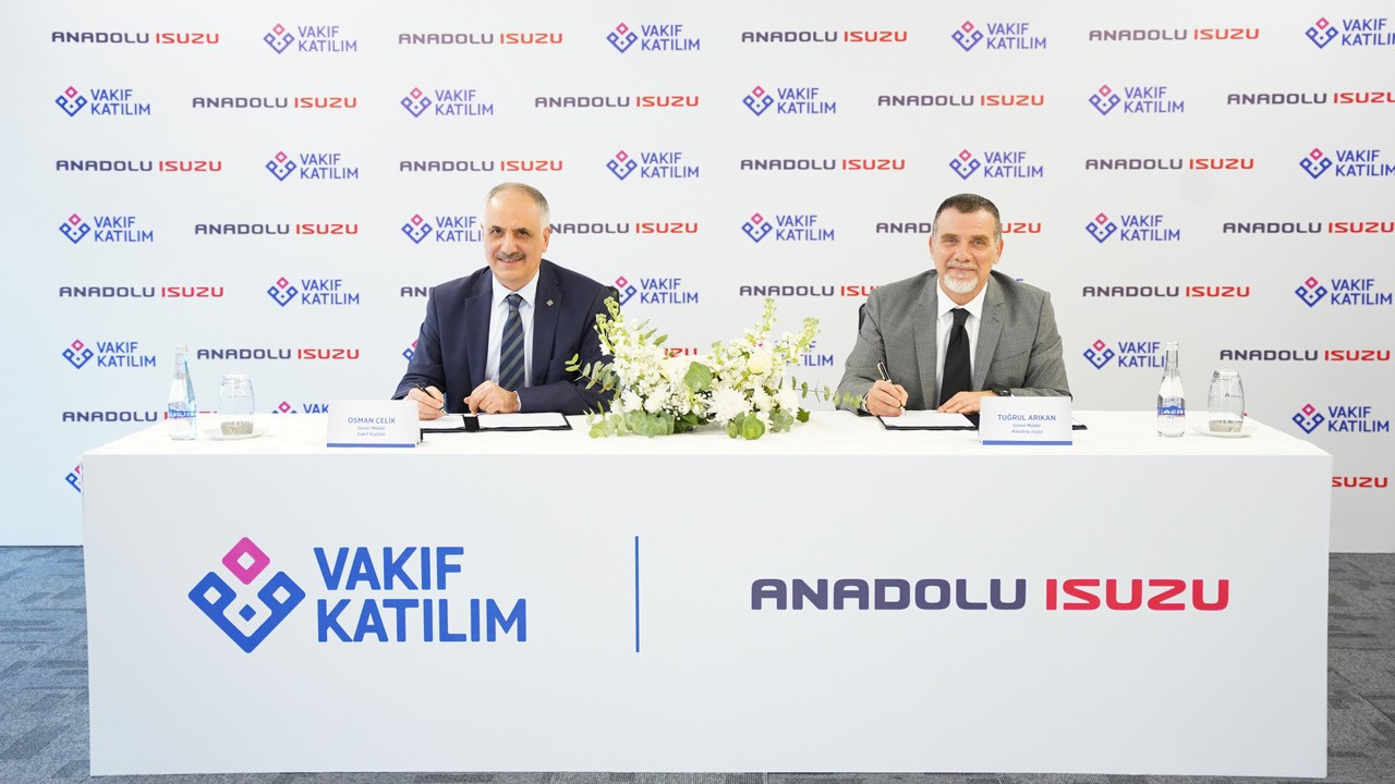 Vakıf Katılım ve Anadolu Isuzu'dan ticari araç finansmanında işbirliği