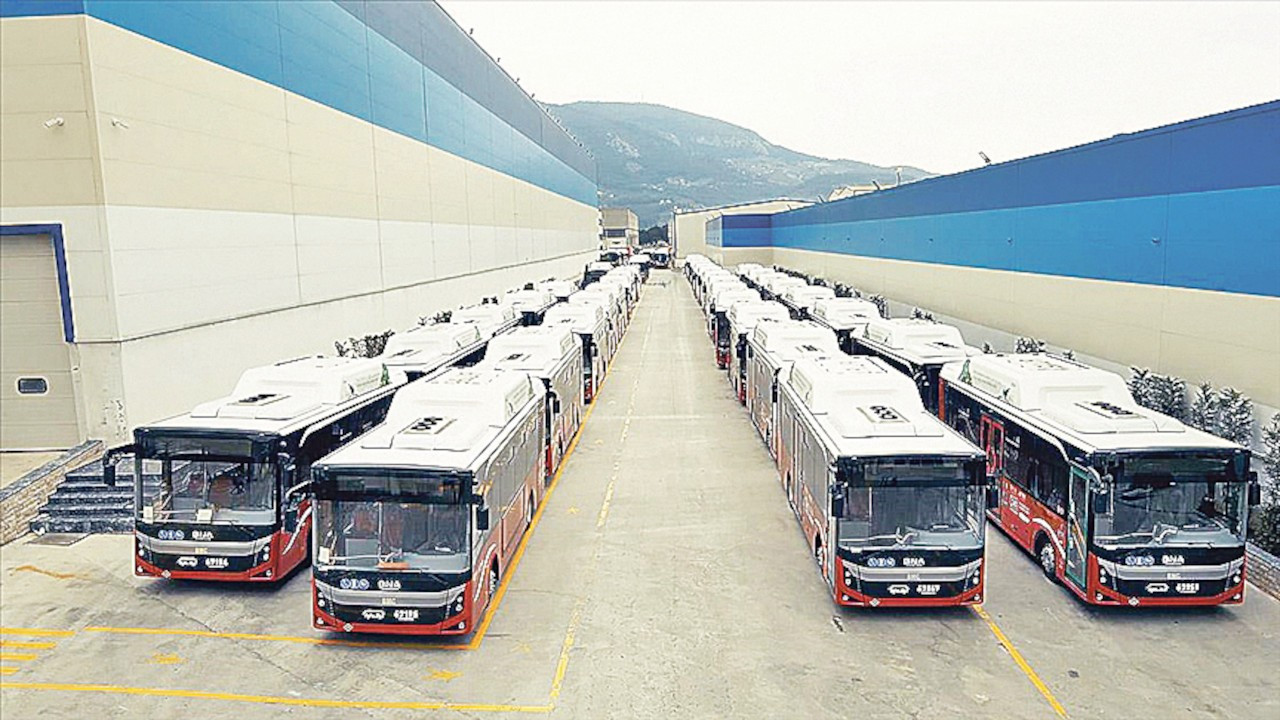 Türkiye’nin otobüs, minibüs ve midibüs ihracatı 2022’de yüzde 16,1 arttı