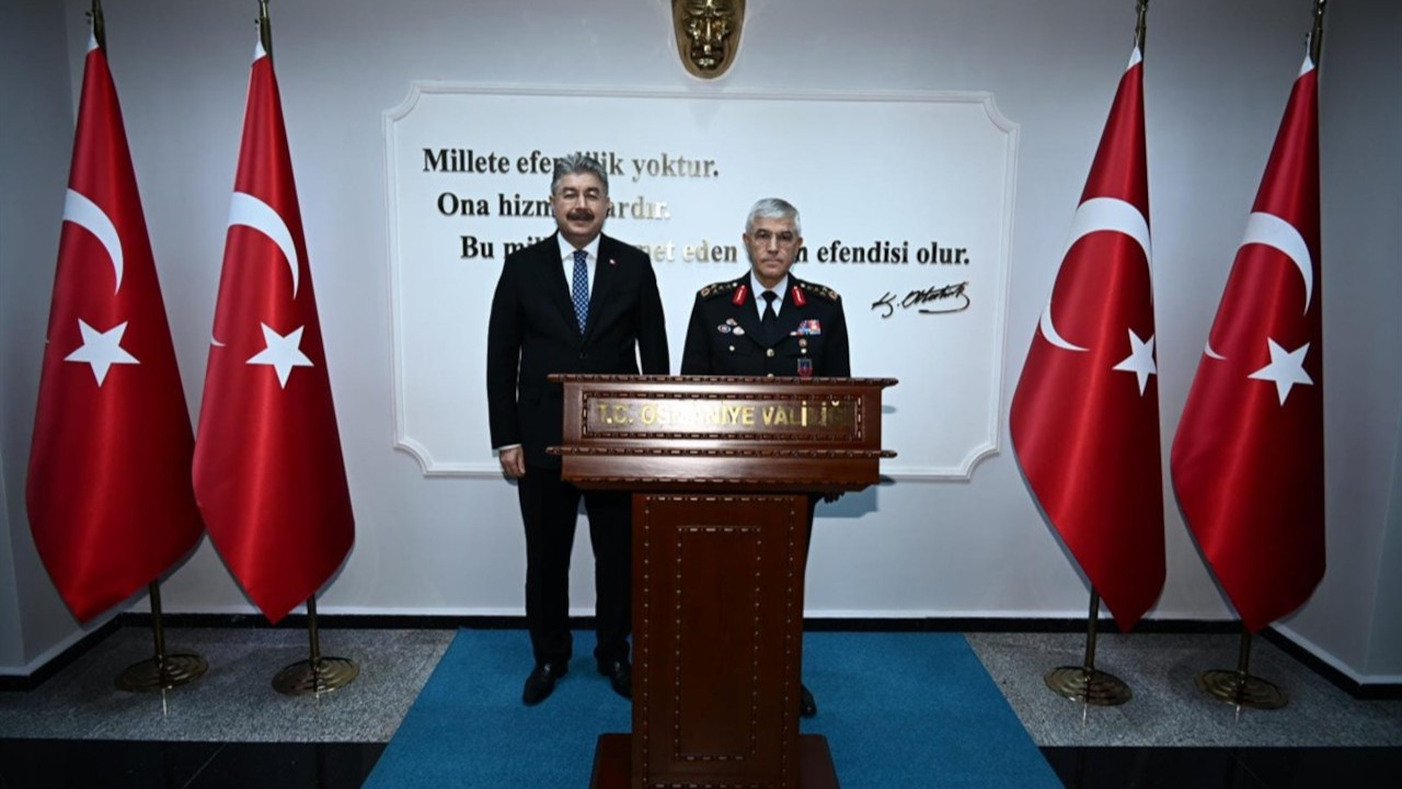 Jandarma Genel Komutanı Çetin, Osmaniye Valisini ziyaret etti