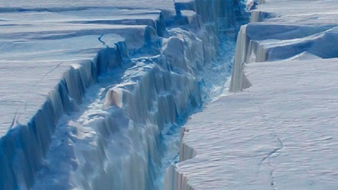 Antarktika'dan 1550 kilometrekare büyüklüğünde buz dağı koptu