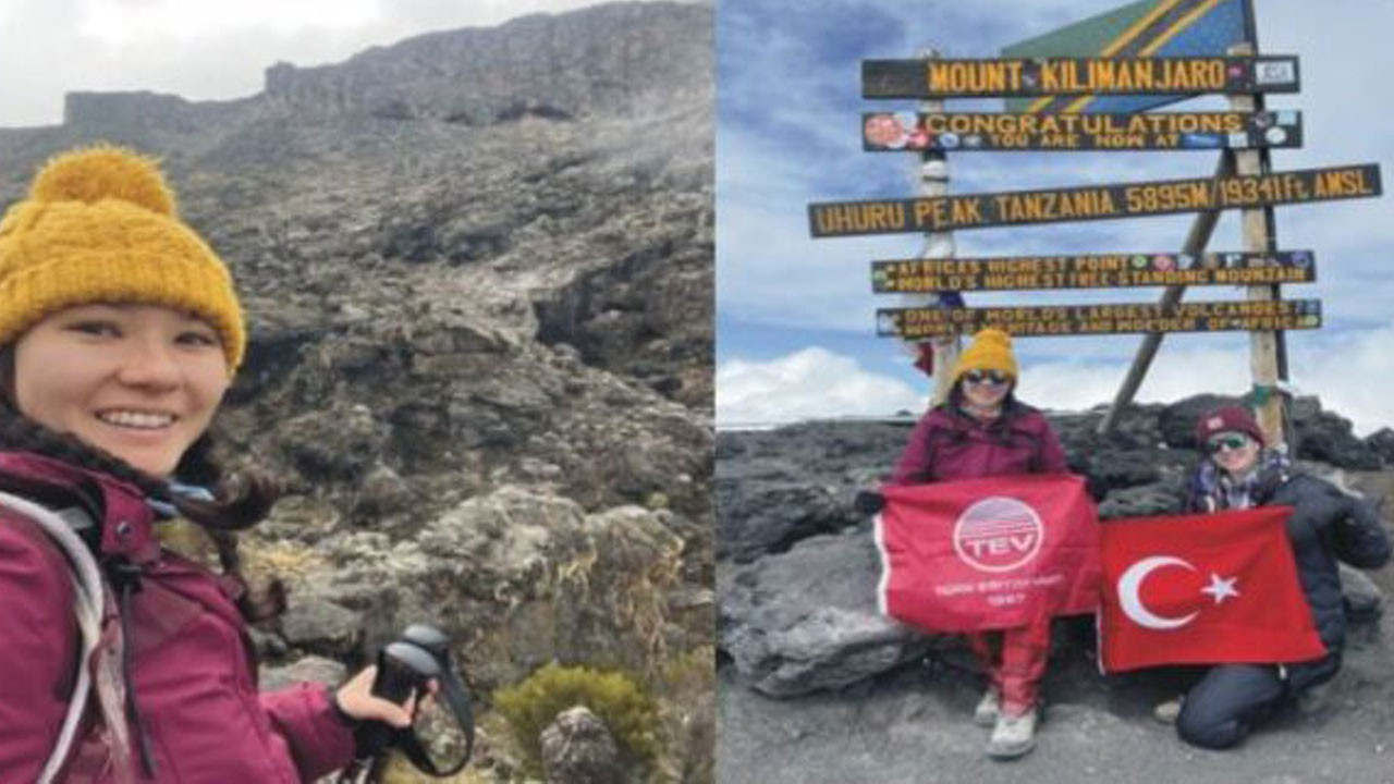 Kilimanjaro’nun Zirvesi umut oldu! 10 kız öğrenciye burs sağlanacak