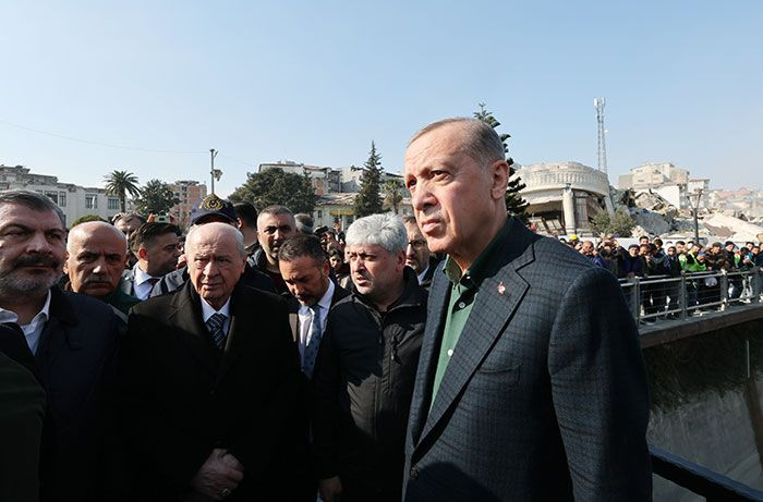 Erdoğan ve Bahçeli'nin Hatay ziyaretinden önemli kareler - Sayfa 2