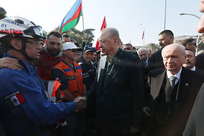 Erdoğan ve Bahçeli'nin Hatay ziyaretinden önemli kareler - Sayfa 4