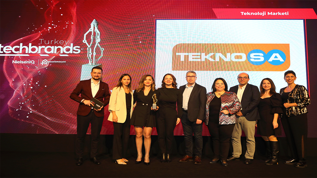 Teknosa “Türkiye’nin en teknolojik markası”  seçildi