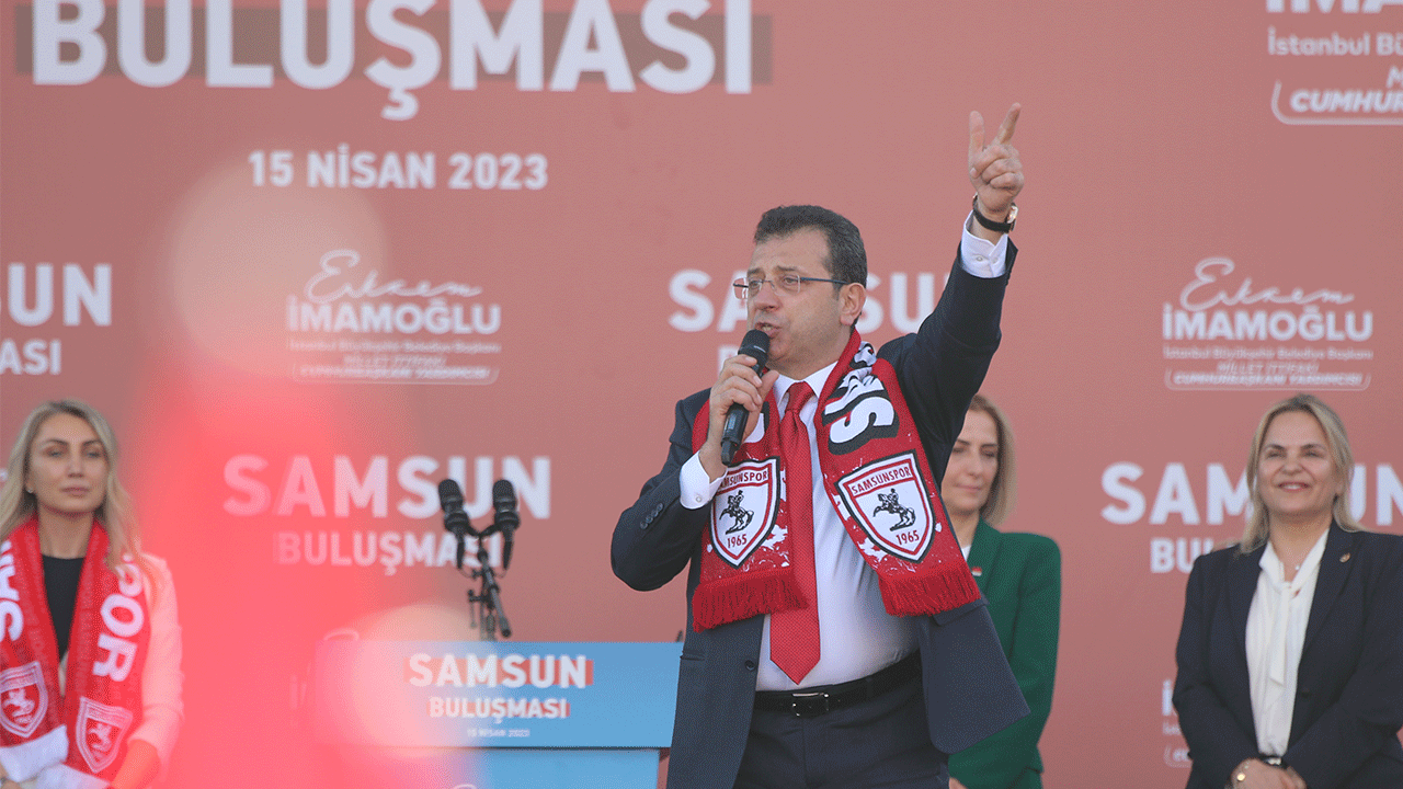 İBB Başkanı İmamoğlu, Samsun'da 