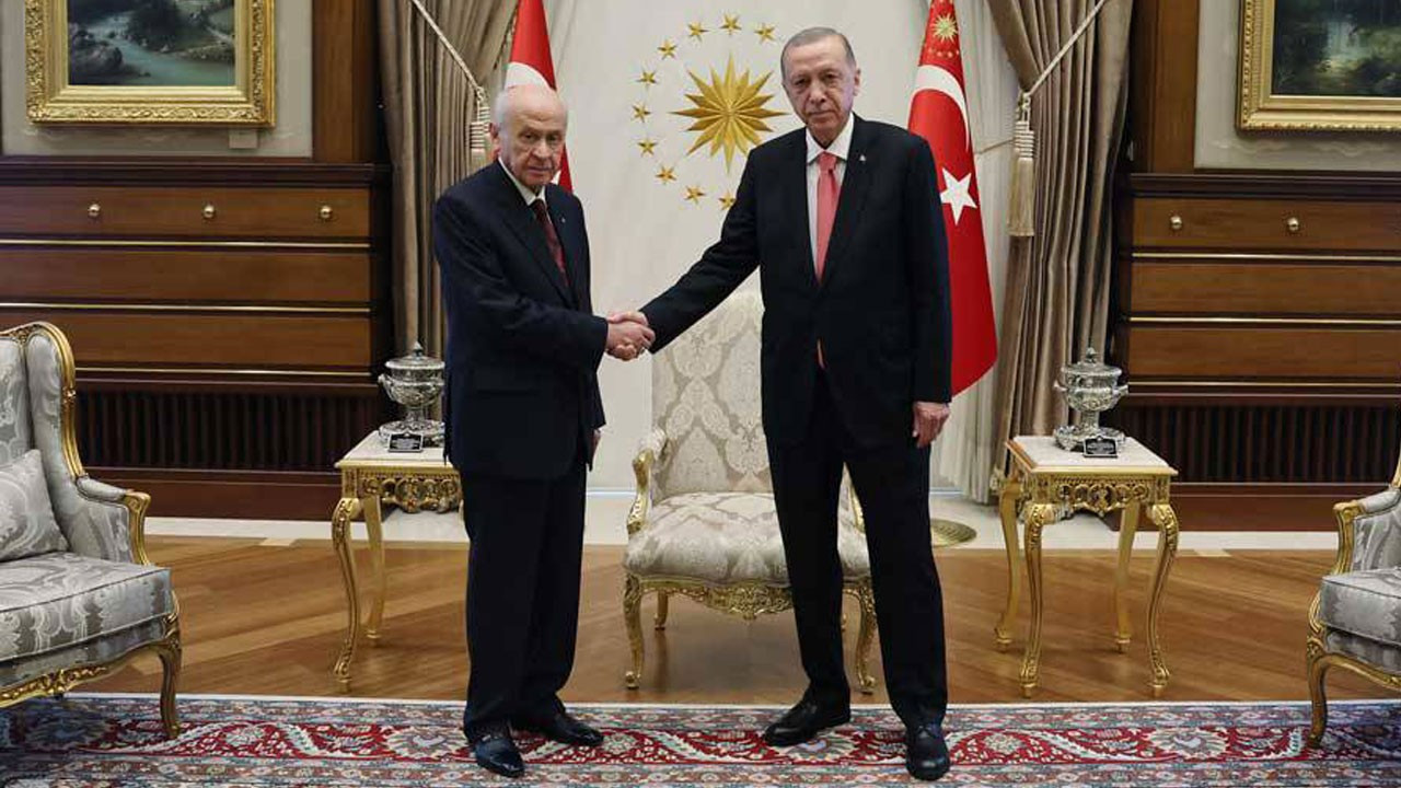 Cumhurbaşkanı Erdoğan ittifak liderleriyle görüştü
