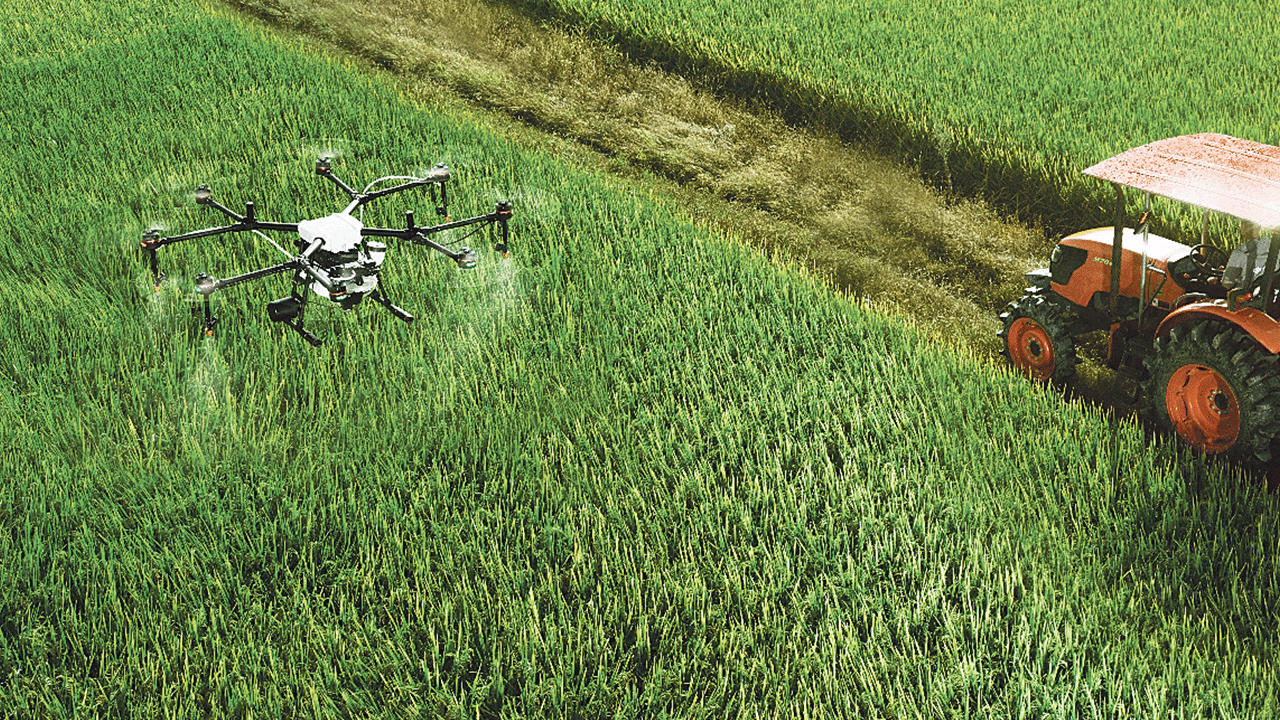 Dron teknolojisi tarımda kaybı sıfırlıyor