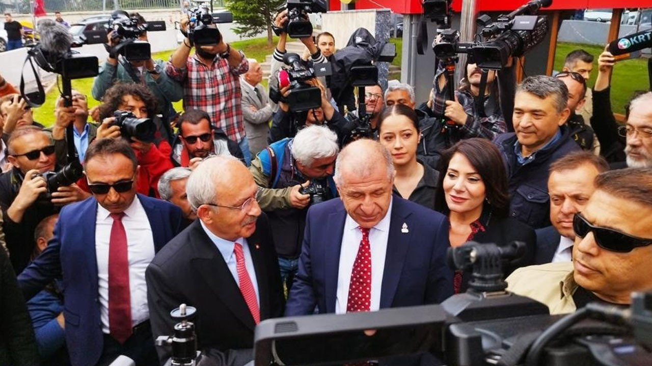 Cumhurbaşkanı adayı Kılıçdaroğlu'ndan Ümit Özdağ'a ziyaret