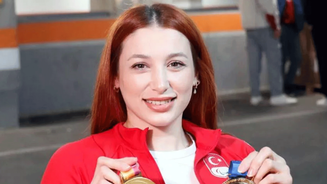 Milli sporcu Hamide Kurt Doğangün İsviçre'de 3 madalya birden kazandı