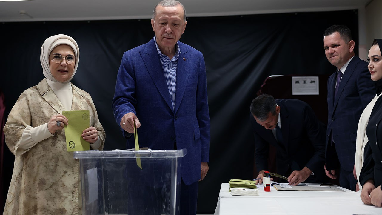 Erdoğan'ın oy kullandığı sandıkta sonuç belli oldu