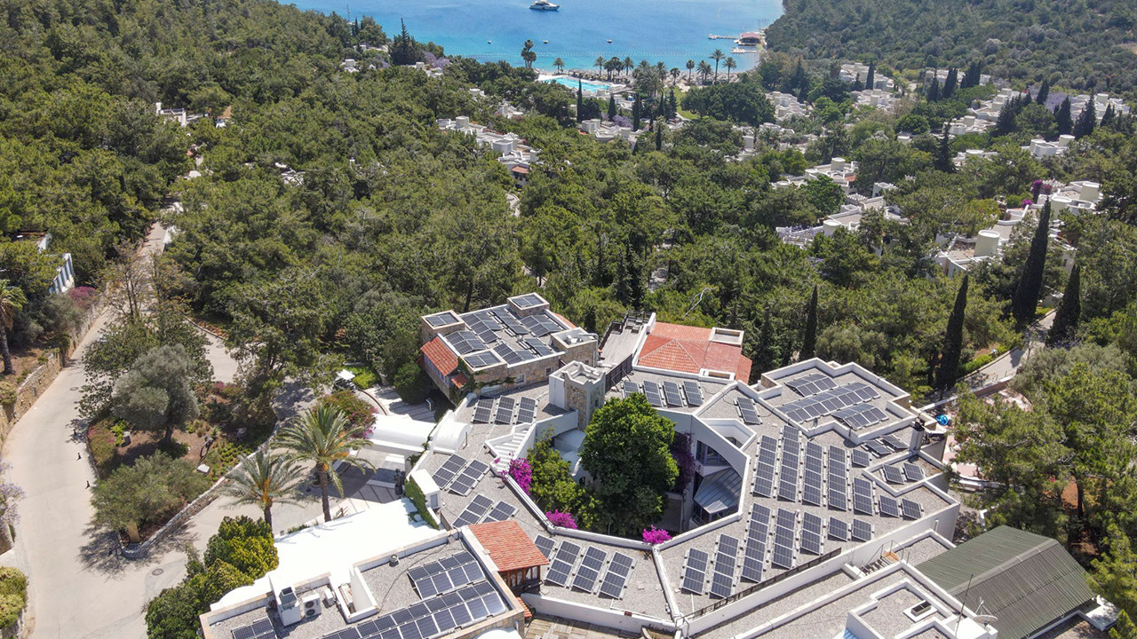 Hapimag Sea Garden Resort Bodrum yılda 1,6 milyon Kwh enerji üretecek