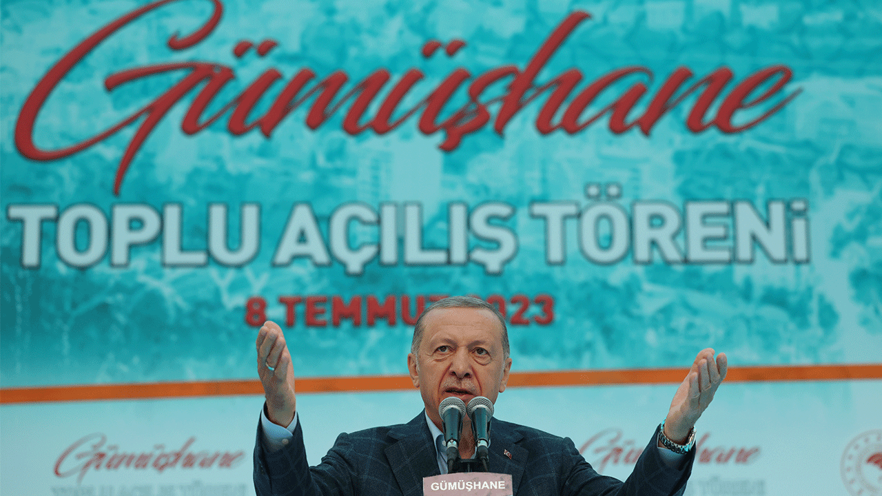 Cumhurbaşkanı Erdoğan: 1 milyar 100 milyon liralık yatırımı bugün Gümüşhane'ye kazandırıyoruz