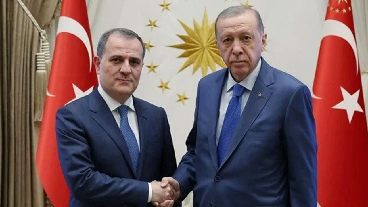 Erdoğan, Azerbaycan Dışişleri Bakanı Bayramov'u kabul etti