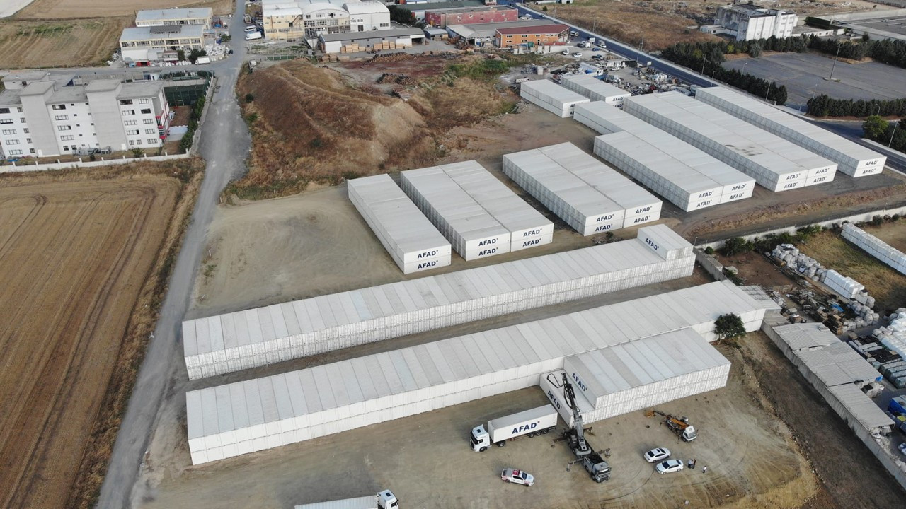 AFAD'dan Marmara için çadır ve konteyner hazırlığı
