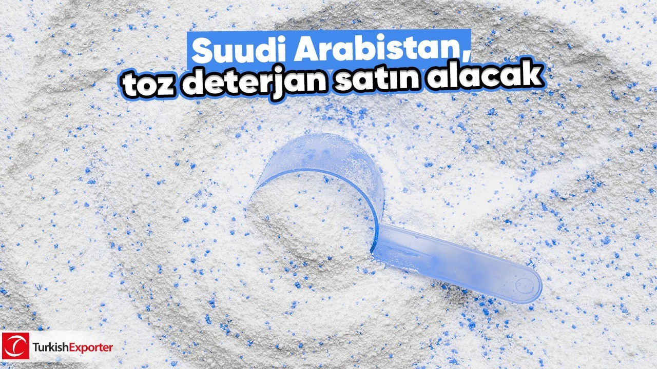 Suudi Arabistan, toz deterjan satın alacak