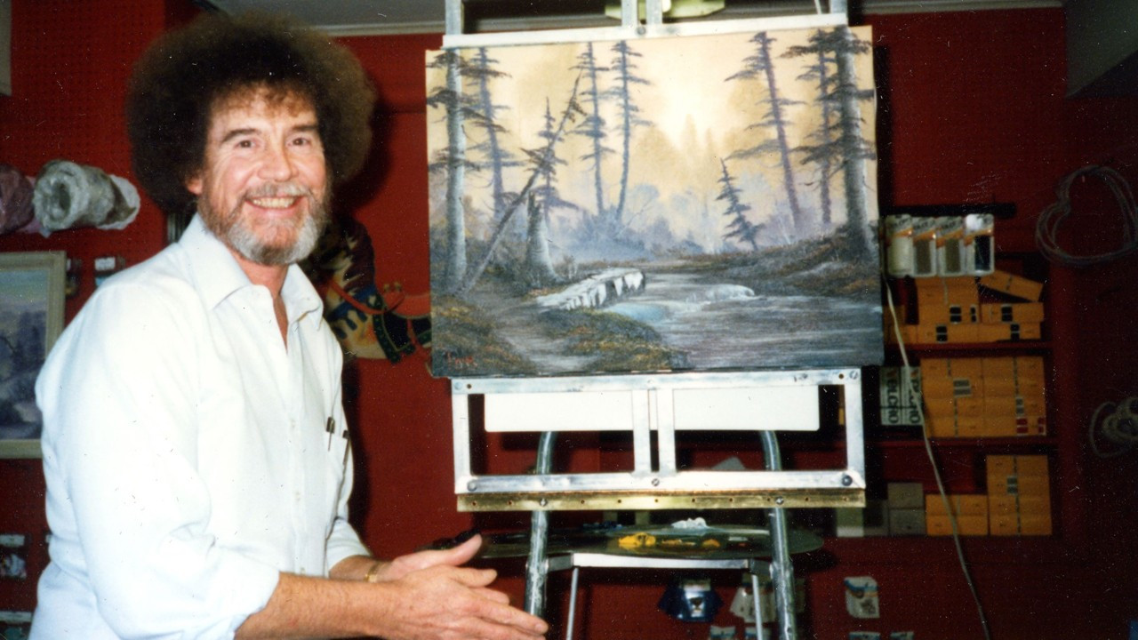 Bob Ross'un programında yaptığı ilk tablo yaklaşık 10 milyon dolara satışa çıktı