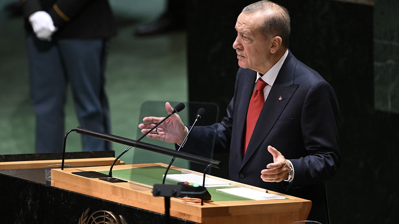 Erdoğan BM Genel Kurulu'na hitap etti! AB yükümlülüklerini yerine getirmeli