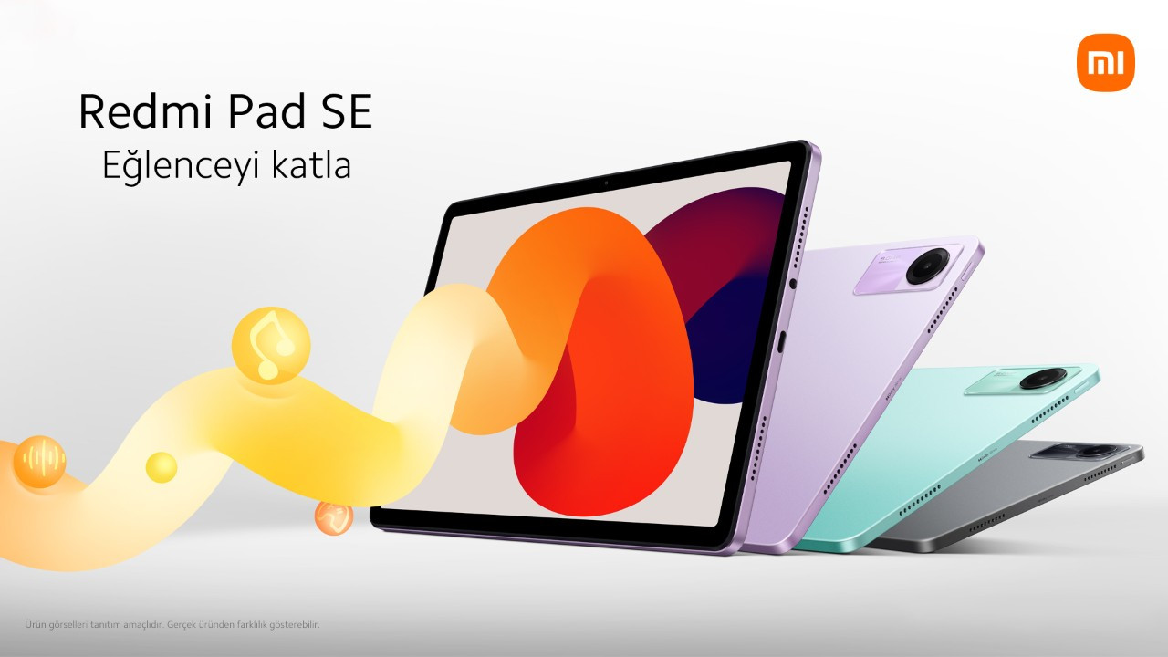 Xiaomi'nin yeni tableti Redmi Pad SE Türkiye’de satışa sunuldu