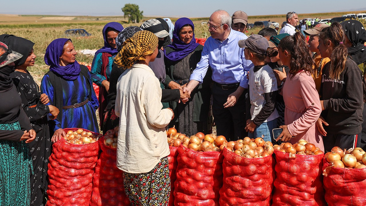 CHP Genel Başkanı Kılıçdaroğlu: Çiftçi zarar ederse hepimiz kaybediyoruz!