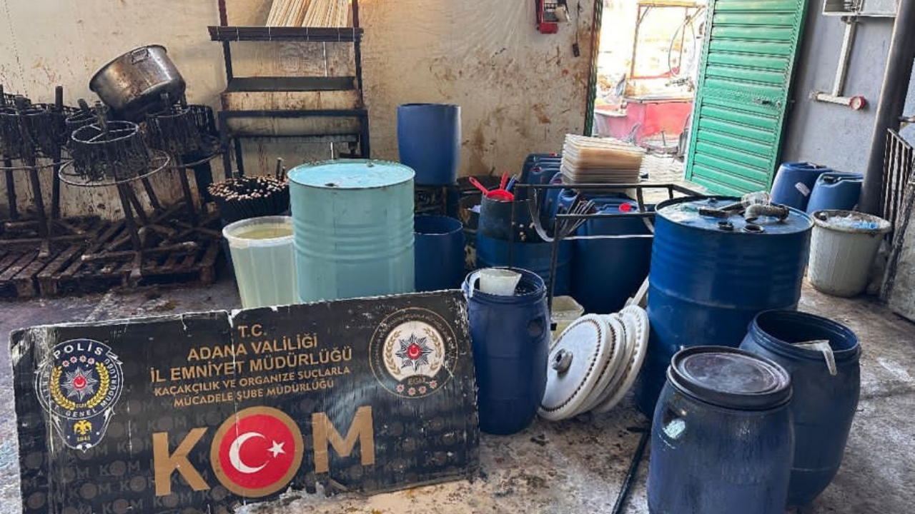 Adana'da 17 bin 800 litre kaçak akaryakıt ele geçirildi
