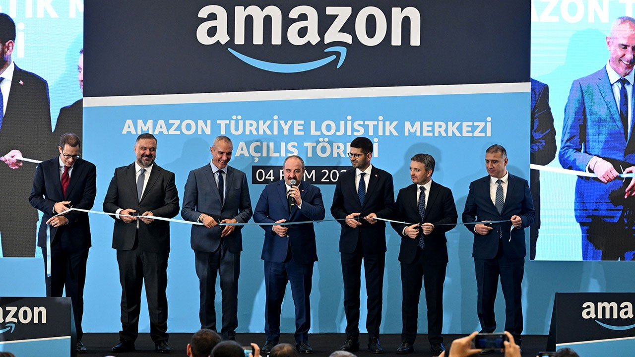 Amazon'un Türkiye'deki ilk lojistik merkezi açıldı