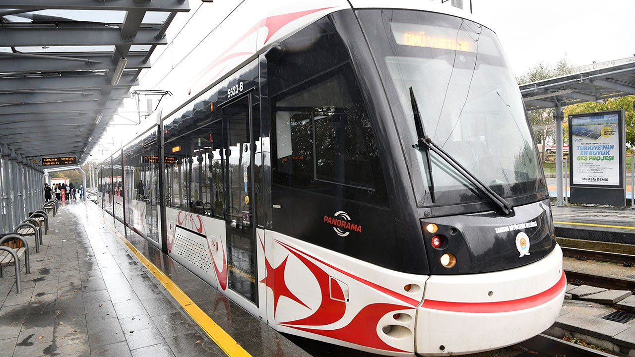 Ulaştırma ve Altyapı Bakanlığı Samsun'a 10 tramvay alacağını duyurdu