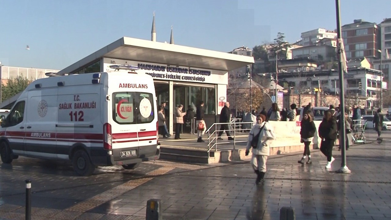 Marmaray'da raylara atlayan kişi yaşamını yitirdi