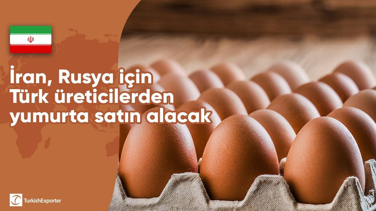 İran, Rusya’ya ihraç için Türk üreticilerden yumurta satın alacak