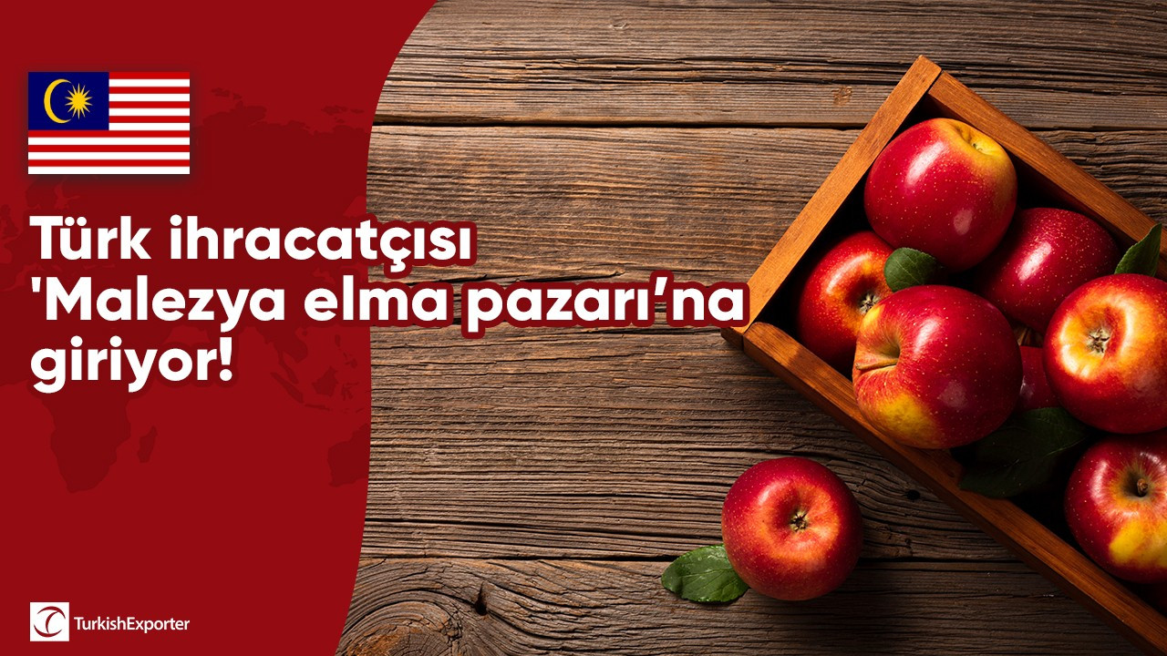 Türk ihracatçısı 'Malezya elma pazarı’na giriyor!