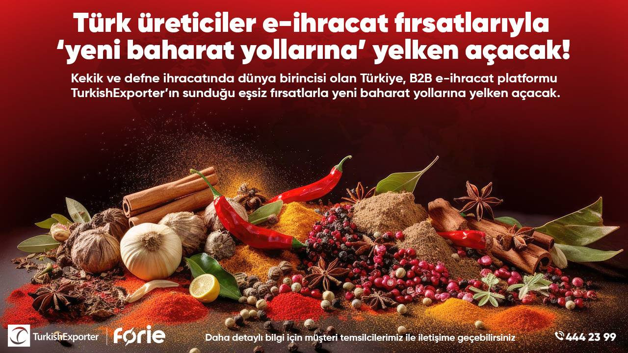 Türk üreticiler e-ihracat fırsatlarıyla ‘yeni baharat yollarına’ yelken açacak!