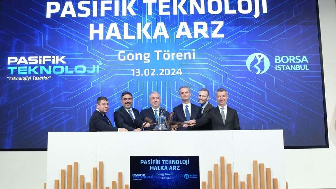 Borsa İstanbul'da gong Pasifik Teknoloji için çaldı