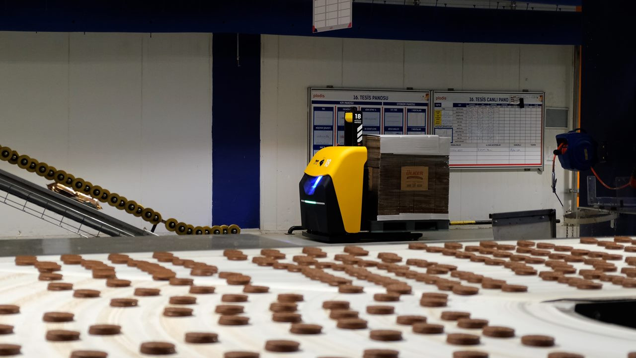 Ülker'den Gebze Fabrikası’nda robot adımı