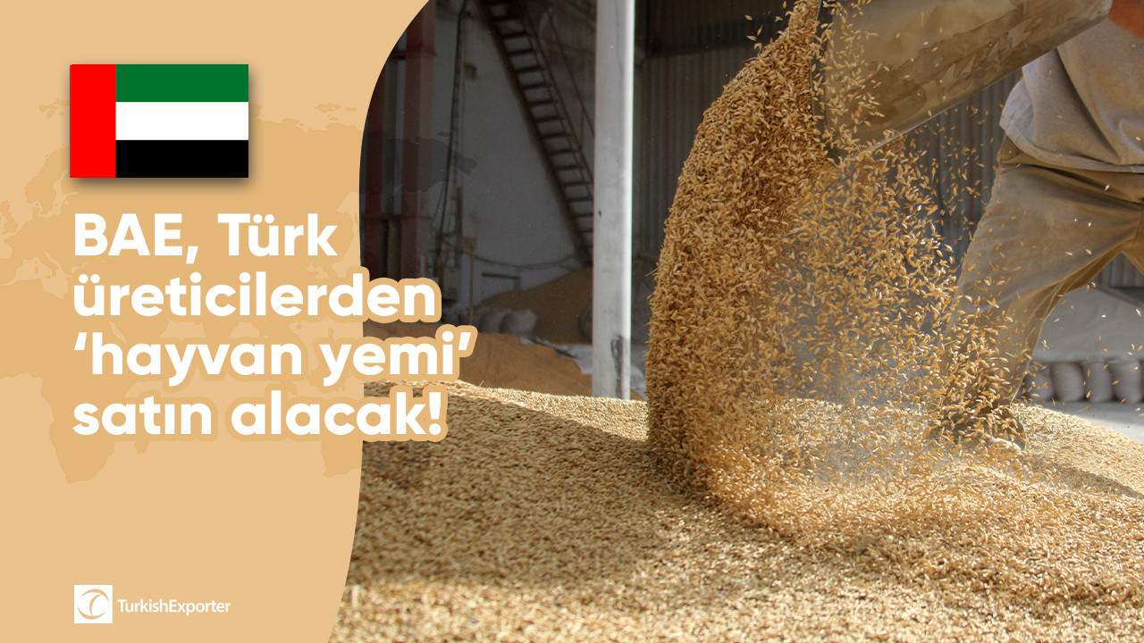 BAE, Türk üreticilerden ‘hayvan yemi’ satın alacak!
