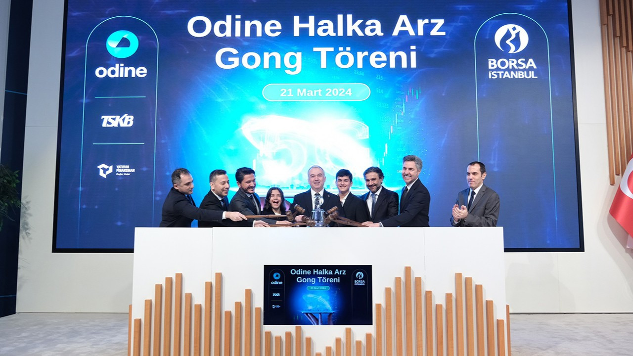 Borsa İstanbul’da gong Odine için çaldı