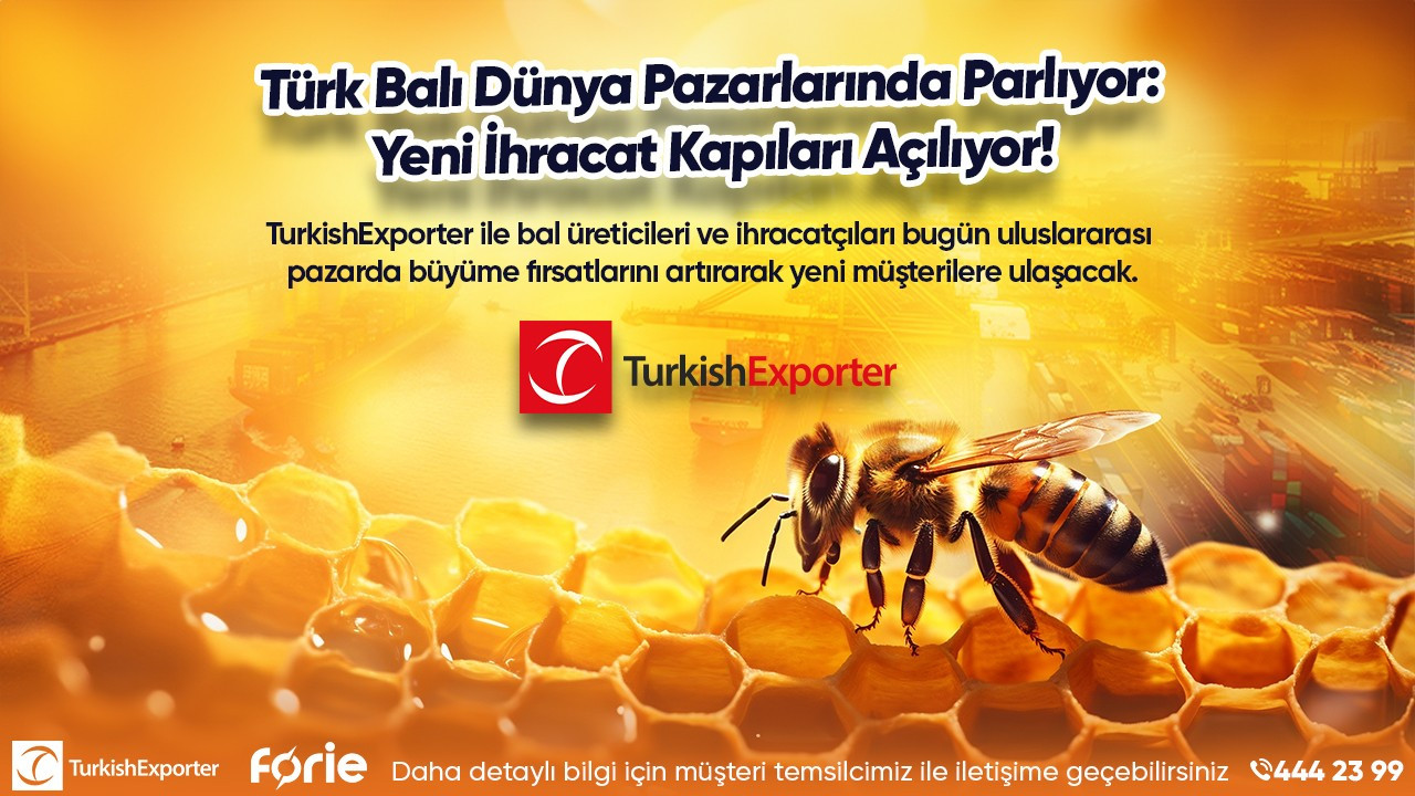 Türk balı dünya pazarlarında parlıyor: Yeni ihracat kapıları açılıyor!