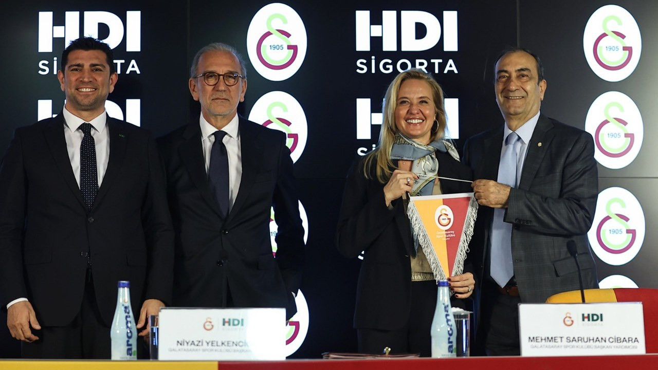 Galatasaray ile HDI Sigorta'dan yeni sponsorluk
