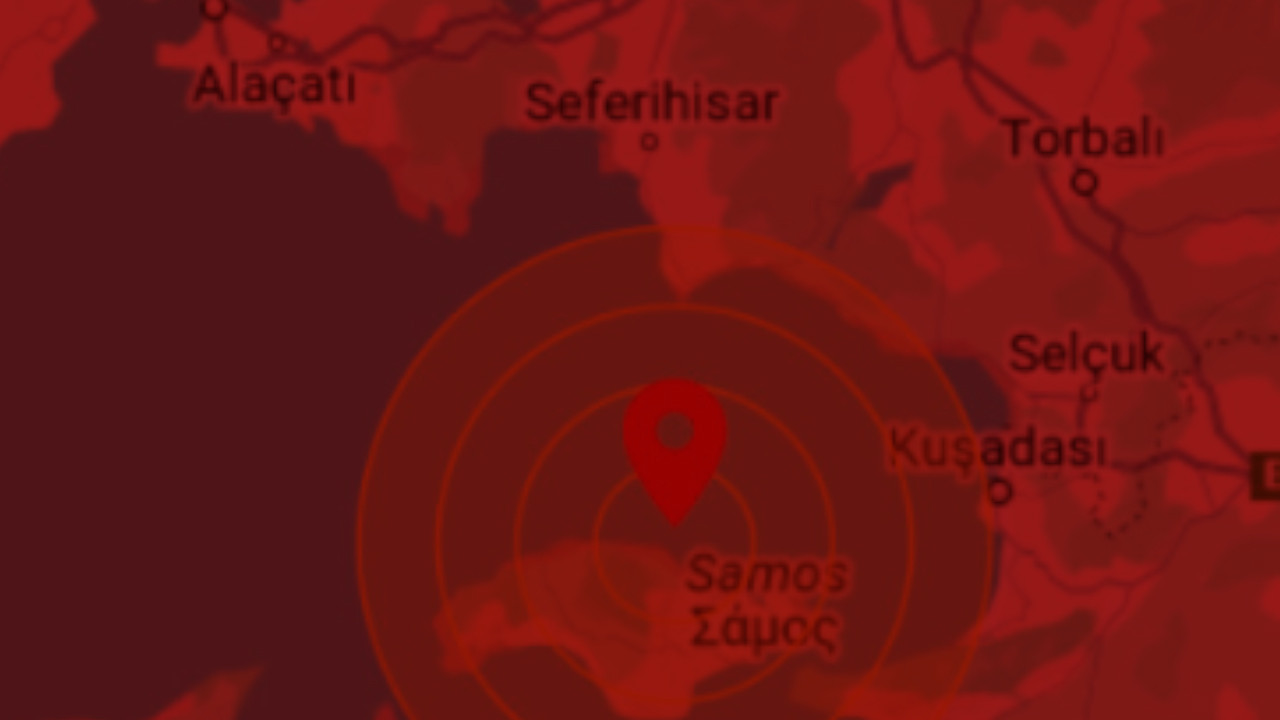 İzmir'de 4,5 büyüklüğünde deprem!