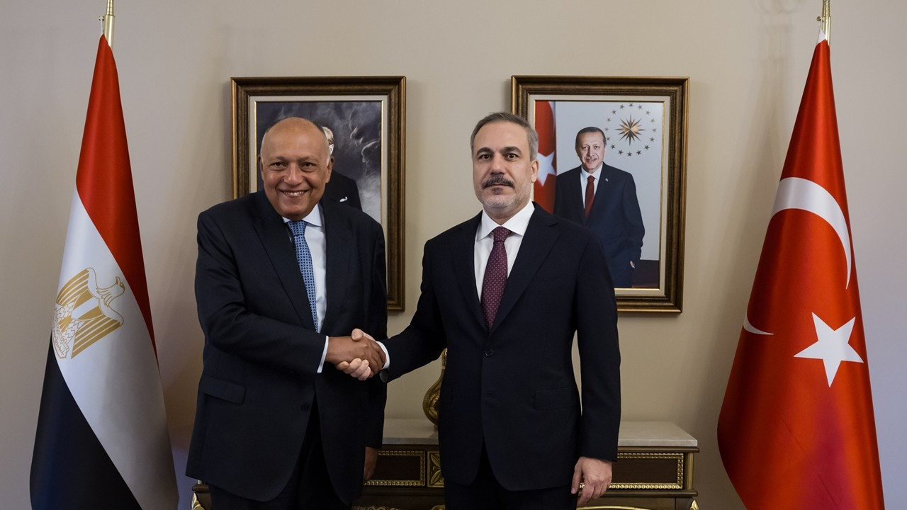 Dışişleri Bakanı Fidan ve Mısırlı mevkidaşı ile görüştü