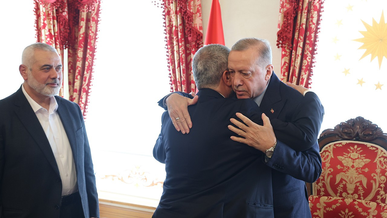 Cumhurbaşkanı Erdoğan ile Haniye arasında kritik görüşme