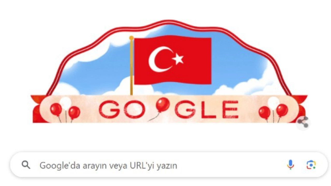 Google'dan 23 Nisan Ulusal Egemenlik ve Çocuk Bayramı'na özel doodle