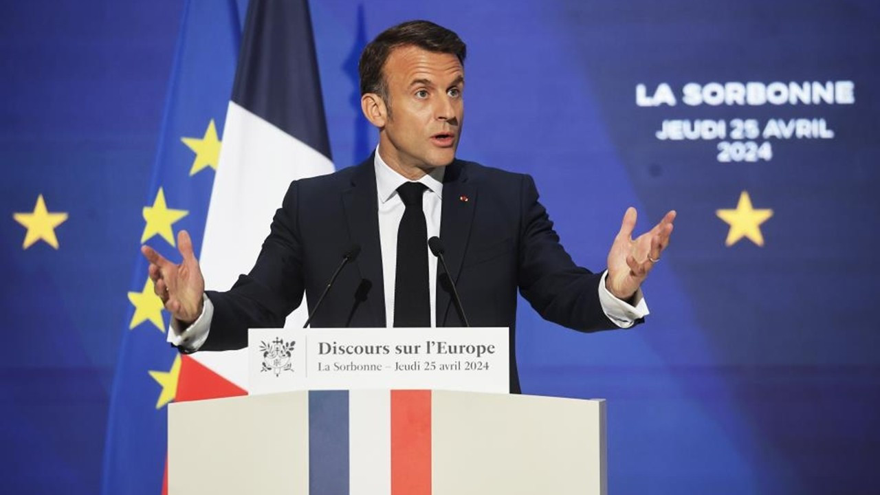 Macron'dan çağrı: 'Avrupa'mız ölümlüdür ve ölebilir'