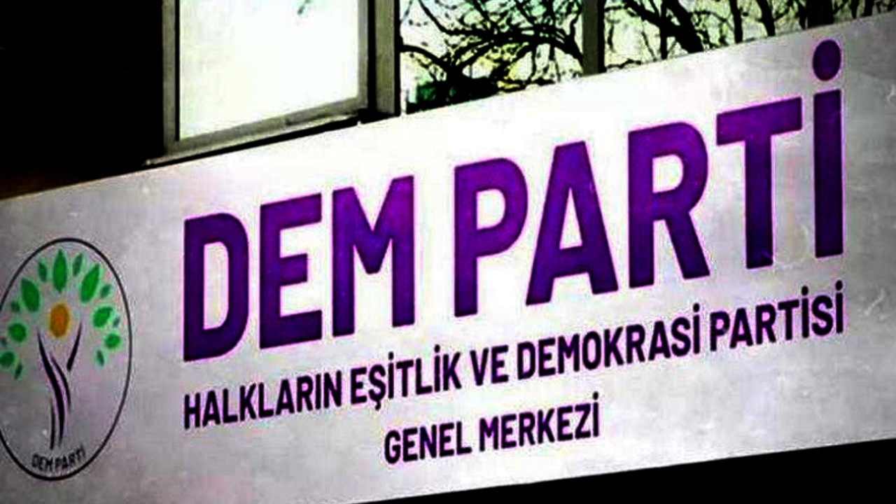 DEM Parti'den anayasa komisyonu