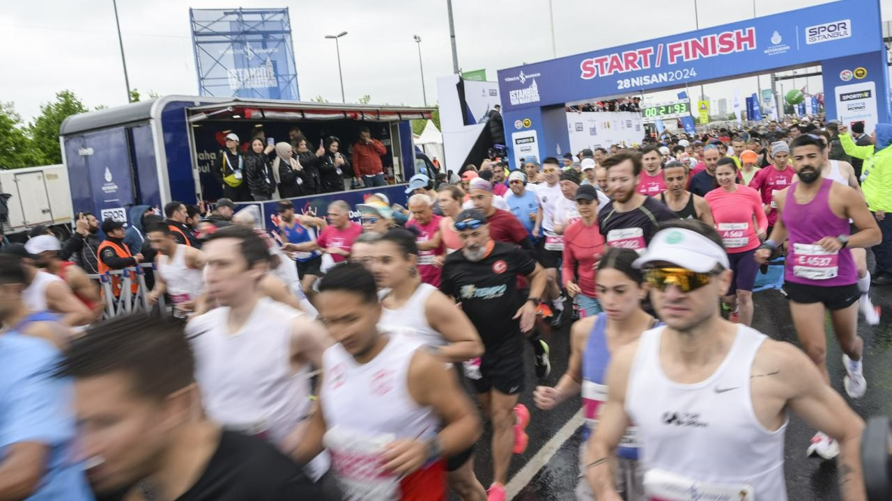 19. İstanbul Yarı Maratonu'nda kazananlar belli oldu