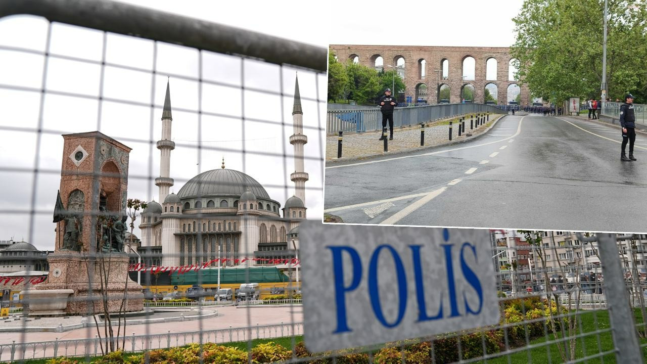 Taksim'e çıkmak isteyen gruplara gözaltı
