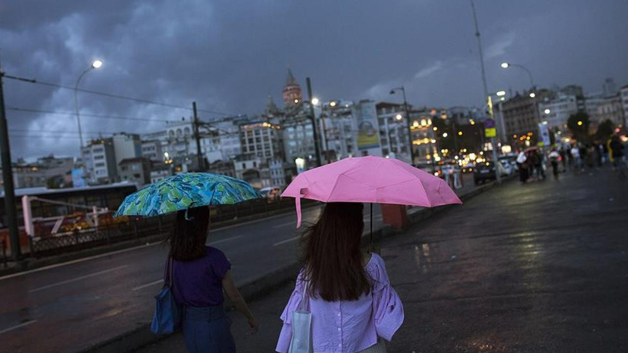 Meteoroloji'den 'saatli' uyarı: İstanbul dahil 13 il için sarı alarm